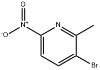 3-溴-2-甲基-6-硝基吡啶 结构式