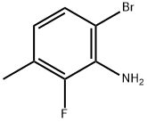 6-Bromo-2-fluoro-3-methylaniline Structure