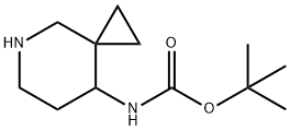 tert-butyl 5-azaspiro[2.5]octan-8-ylcarbamate Structure