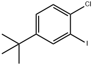 4-叔丁基-1-氯-2-碘苯, 1233062-20-8, 结构式