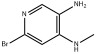 6-溴-N4-甲基吡啶-3,4-二胺,1234014-34-6,结构式