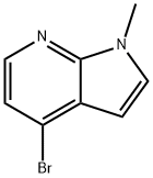 4-Bromo-1-methyl-1H-pyrrolo[2,3-b]pyridine|4-溴-1-甲基-7-氮杂吲哚