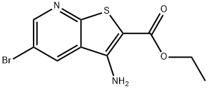 에틸3-아미노-5-브로모티에노[2,3-b]피리딘-2-카르복실레이트