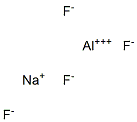 Aluminum sodium fluoride Structure