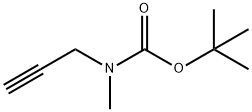 tert-butyl methyl(prop-2-ynyl)carbamate Structure