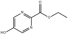 Ethyl 5-hydroxypyrimidine-2-carboxylate Structure