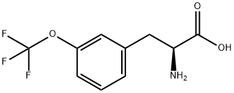 3-(Trifluoromethoxy)-L-phenylalanine Struktur
