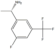 (1S)-1-[5-FLUORO-3-(TRIFLUOROMETHYL)PHENYL]ETHYLAMINE Struktur