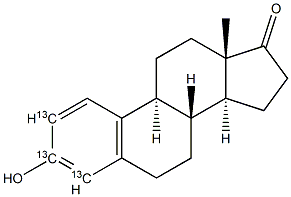 雌(三烯酚)酮-13C3,1241684-29-6,结构式