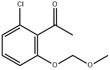 1-(2-chloro-6-(methoxymethoxy)phenyl)ethanone Structure