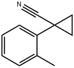 1-(2-甲基苯基)环丙烷-1-腈 结构式