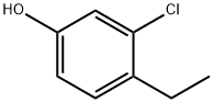 3-chloro-4-ethylphenol Structure