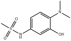 N-(4-(dimethylamino)-2-hydroxyphenyl)methanesulfonamide 结构式