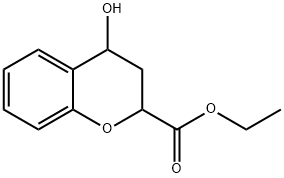 Ethyl 4-Hydroxychroman-2-Carboxylate Struktur
