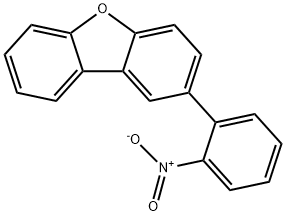 2-(2-Nitrophenyl)dibenzofuran Structure