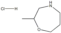2-Methyl-1,4-Oxazepane Hydrochloride Struktur