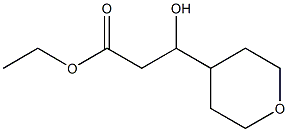 ethyl 3-(tetrahydro-2H-pyran-4-yl)-3-hydroxypropanoate Structure