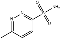 6-methylpyridazine-3-sulfonamide Struktur