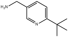 (6-(tert-butyl)pyridin-3-yl)methanamine Structure