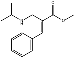 (E)-methyl 2-((isopropylamino)methyl)-3-phenylacrylate Structure