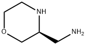 [(3S)-morpholin-3-yl]methanamine Structure