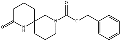 Benzyl 2-Oxo-1,8-Diazaspiro[5.5]Undecane-8-Carboxylate Struktur