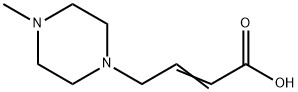 4-(4-Methylpiperazin-1-yl)but-2-enoic acid Structure