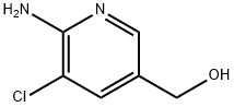 (6-Amino-5-chloro-pyridin-3-yl)-methanol 化学構造式