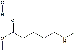 METHYL 5-(METHYLAMINO)PENTANOATE HYDROCHLORIDE,1253582-24-9,结构式