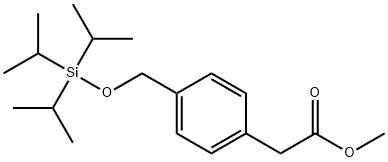 methyl 2-(4-((triisopropylsilyloxy)methyl)phenyl)acetate