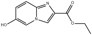 6-HYDROXY-IMIDAZO[1,2-A]PYRIDINE-2-CARBOXYLIC ACID ETHYL ESTER Structure