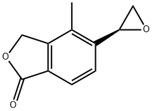 (S)-4-methyl-5-(oxiran-2-yl)isobenzofuran-1(3H)-one Structure