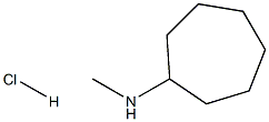N-Methylcycloheptanamine hydrochloride,1255718-16-1,结构式