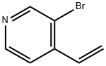 3-bromo-4-vinylpyridine 化学構造式