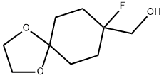 8-Fluoro-1,4-dioxaspiro[4.5]decane-8-methanol,1256545-97-7,结构式