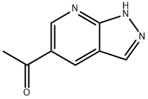 1-(1H-pyrazolo[3,4-b]pyridin-5-yl)ethanone Structure