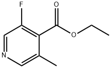 Ethyl 3-Fluoro-5-Methylisonicotinate Structure