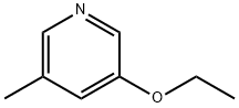 3-Ethoxy-5-methylpyridine 化学構造式