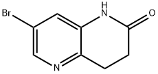 7-bromo-3,4-dihydro-1,5-Naphthyridin-2(1H)-one Structure