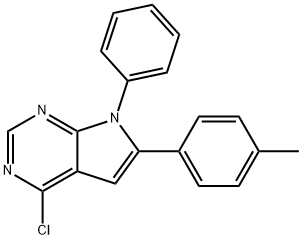 4-Chloro-7-phenyl-6-(p-tolyl)-7H-pyrrolo[2,3-d]pyrimidine|