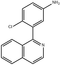 1258282-48-2 4-氯-3-(异喹啉-1-基)苯胺