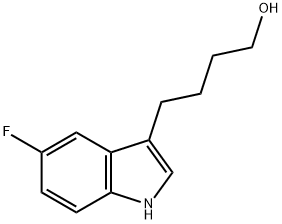 4-(5-fluoro-1H-indol-3-yl)butan-1-ol Structure