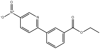 Ethyl 3-(5-Nitropyridin-2-Yl)Benzoate Struktur