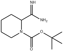 2-カルバムイミドイルピペリジン-1-カルボン酸TERT-ブチル 化学構造式