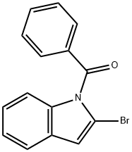 (2-Bromo-1H-indol-1-yl)(phenyl)methanone Structure