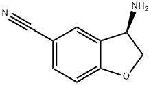 (3R)-3-AMINO-2,3-DIHYDROBENZO[B]FURAN-5-CARBONITRILE Struktur