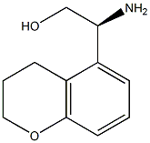 (2S)-2-AMINO-2-CHROMAN-5-YLETHAN-1-OL Struktur