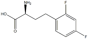 2,4-Difluoro-L-homophenylalanine,1260593-30-3,结构式