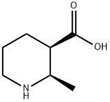 2R,3R-2-甲基-哌啶-3-甲酸, 1260593-74-5, 结构式