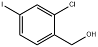 (2-Chloro-4-iodo-phenyl)-methanol 化学構造式
